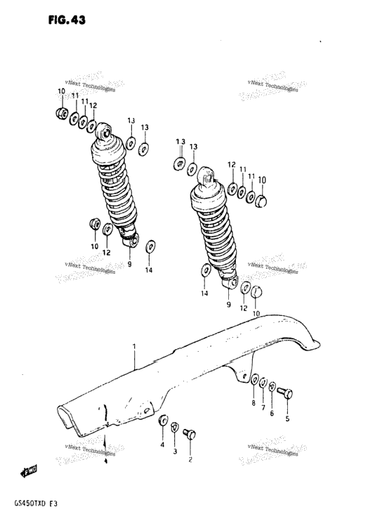 Chain Case - Shock Absorber