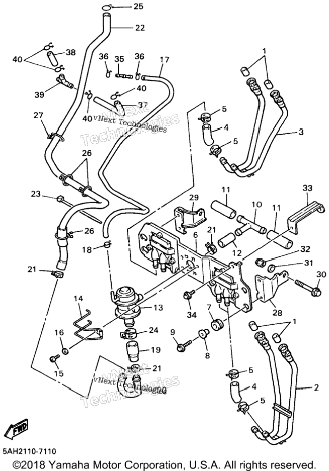 Air Induction System Yzf600rkc Only