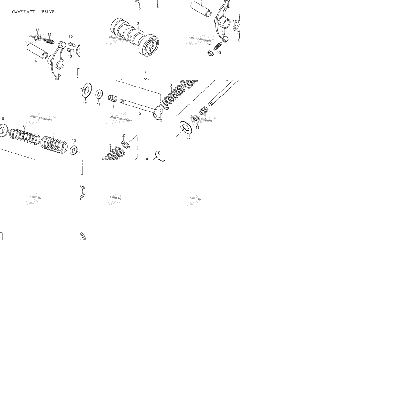 Camshaft, Valve (172-03)
