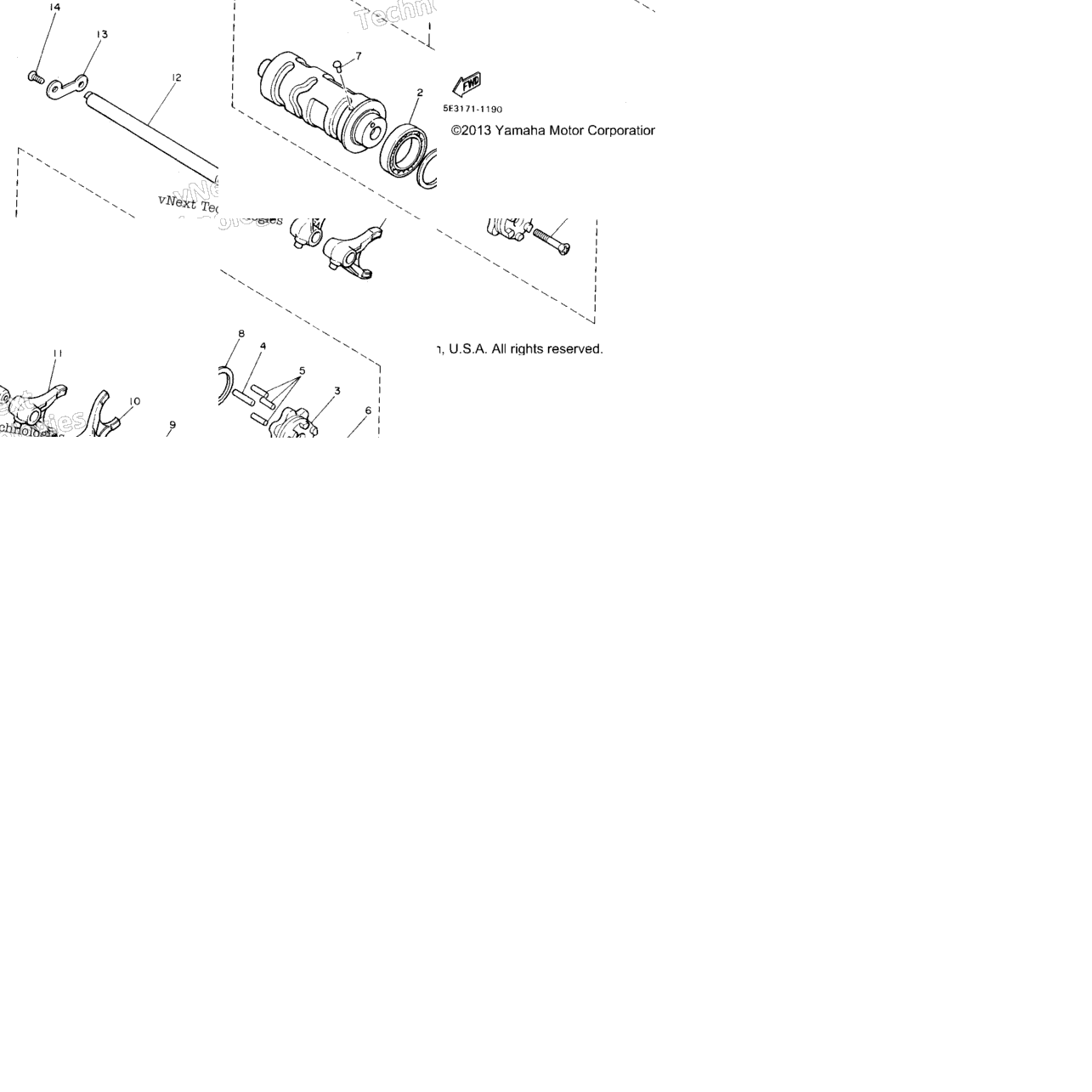 Shift Cam Fork