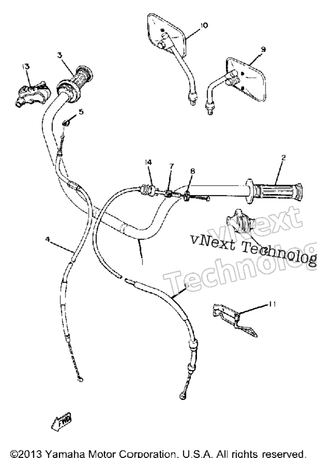 Handlebar Cable