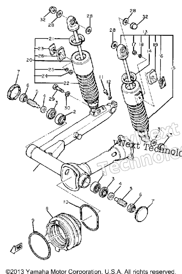 Rear Arm Suspension