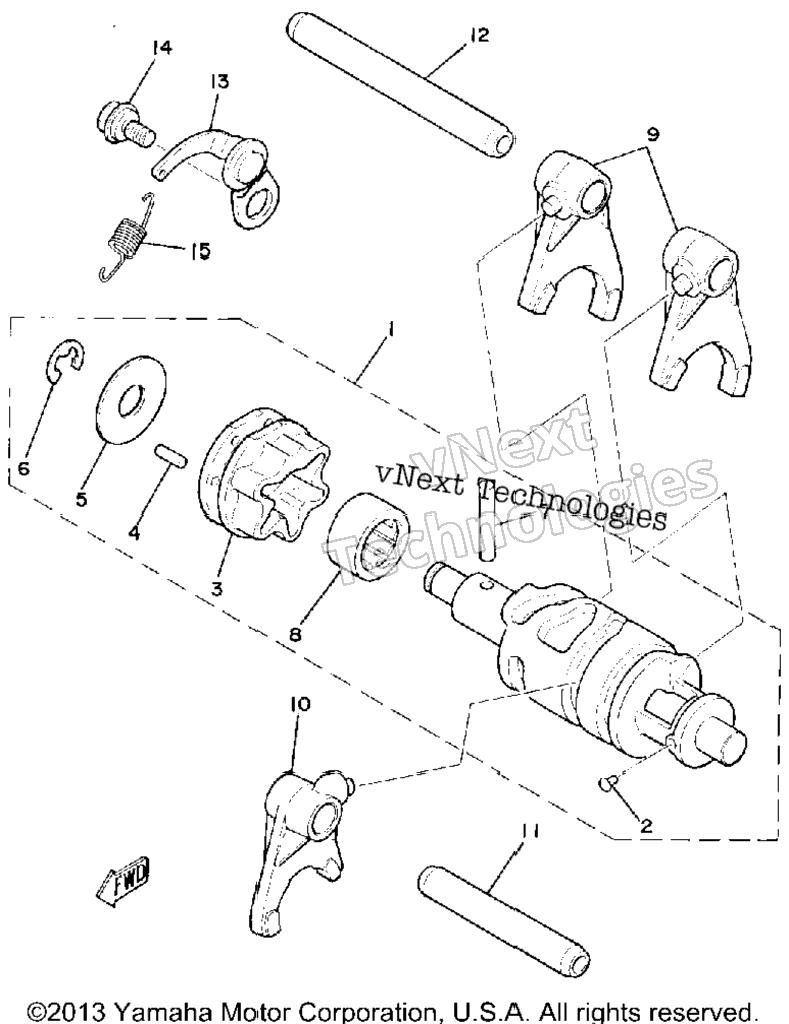 Shift Cam-Fork