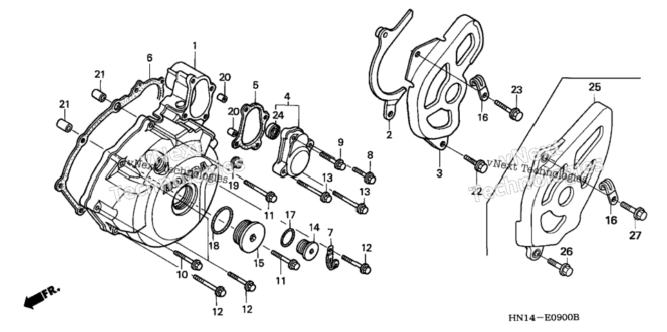 Left Crankcase Cover