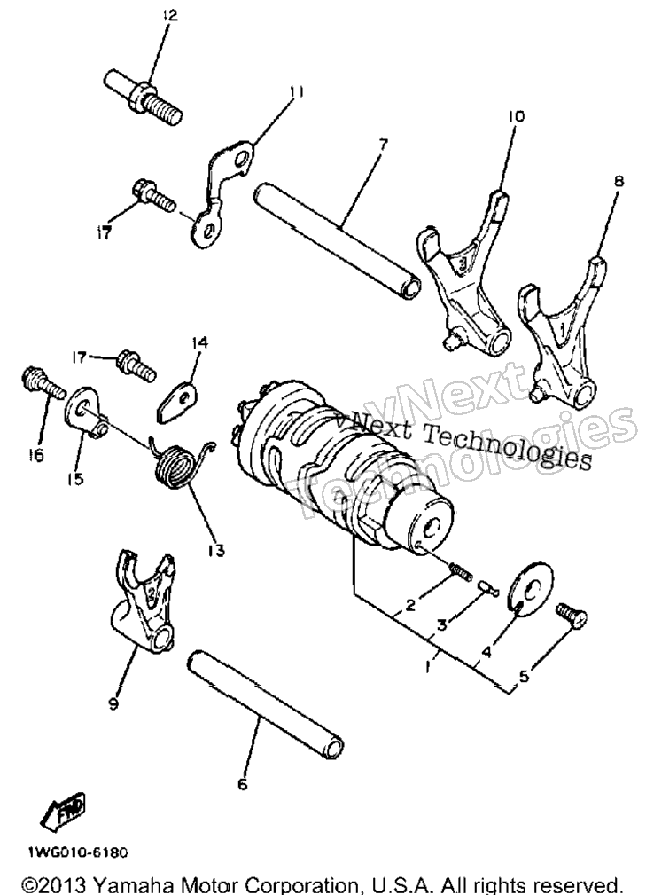 Shift Cam Fork