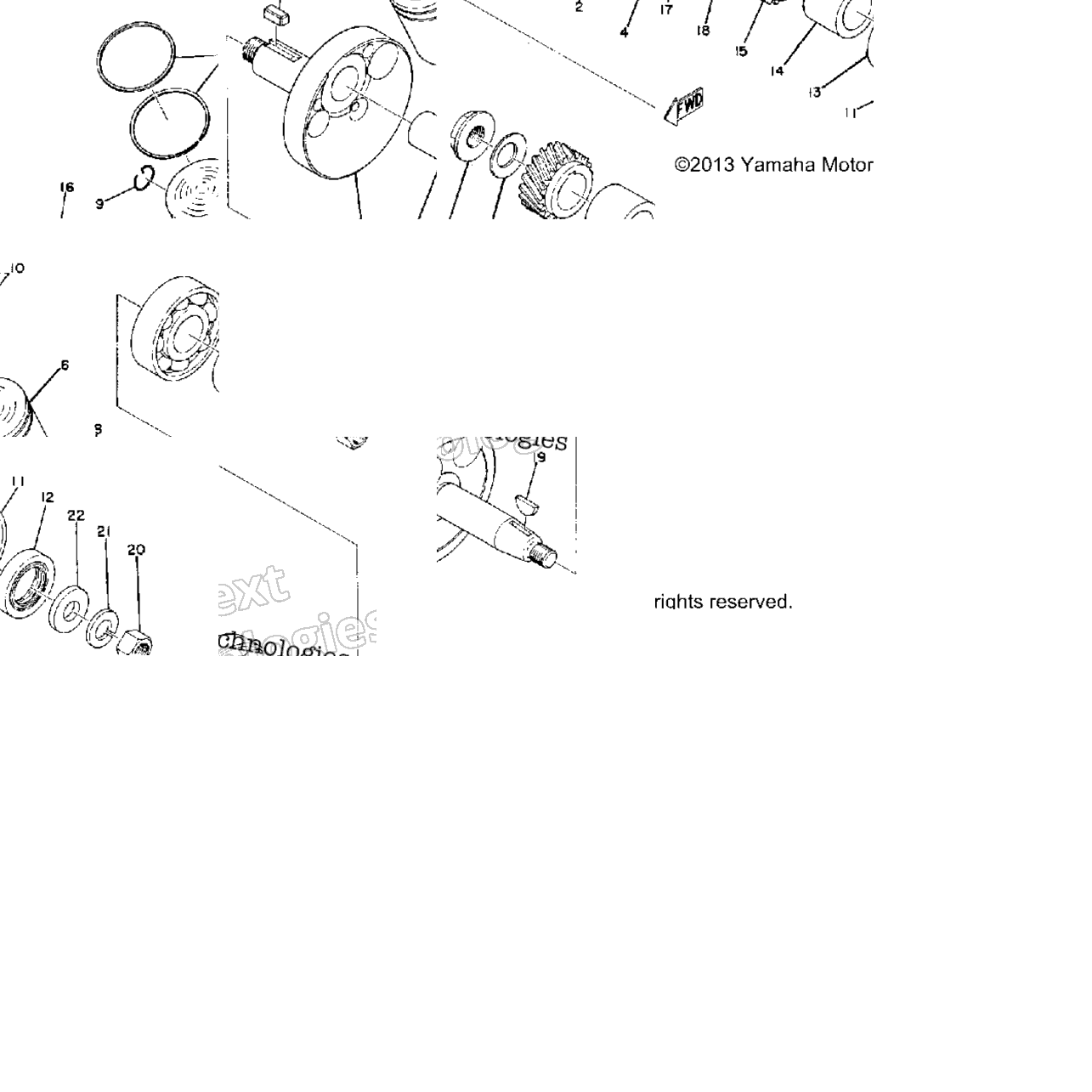 Crank - Piston