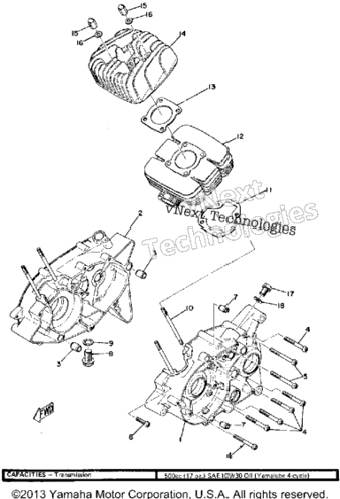 Crankcase - Cylinder