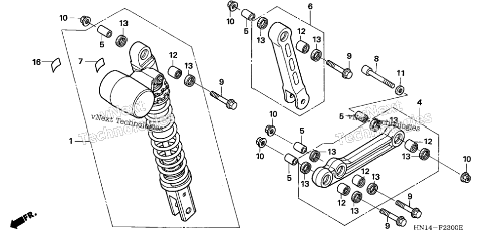 Rear Shock Absorber