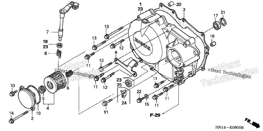 Right Crankcase Cover