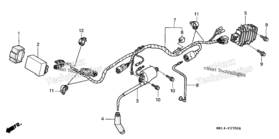 Wire Harness ('99-'04)