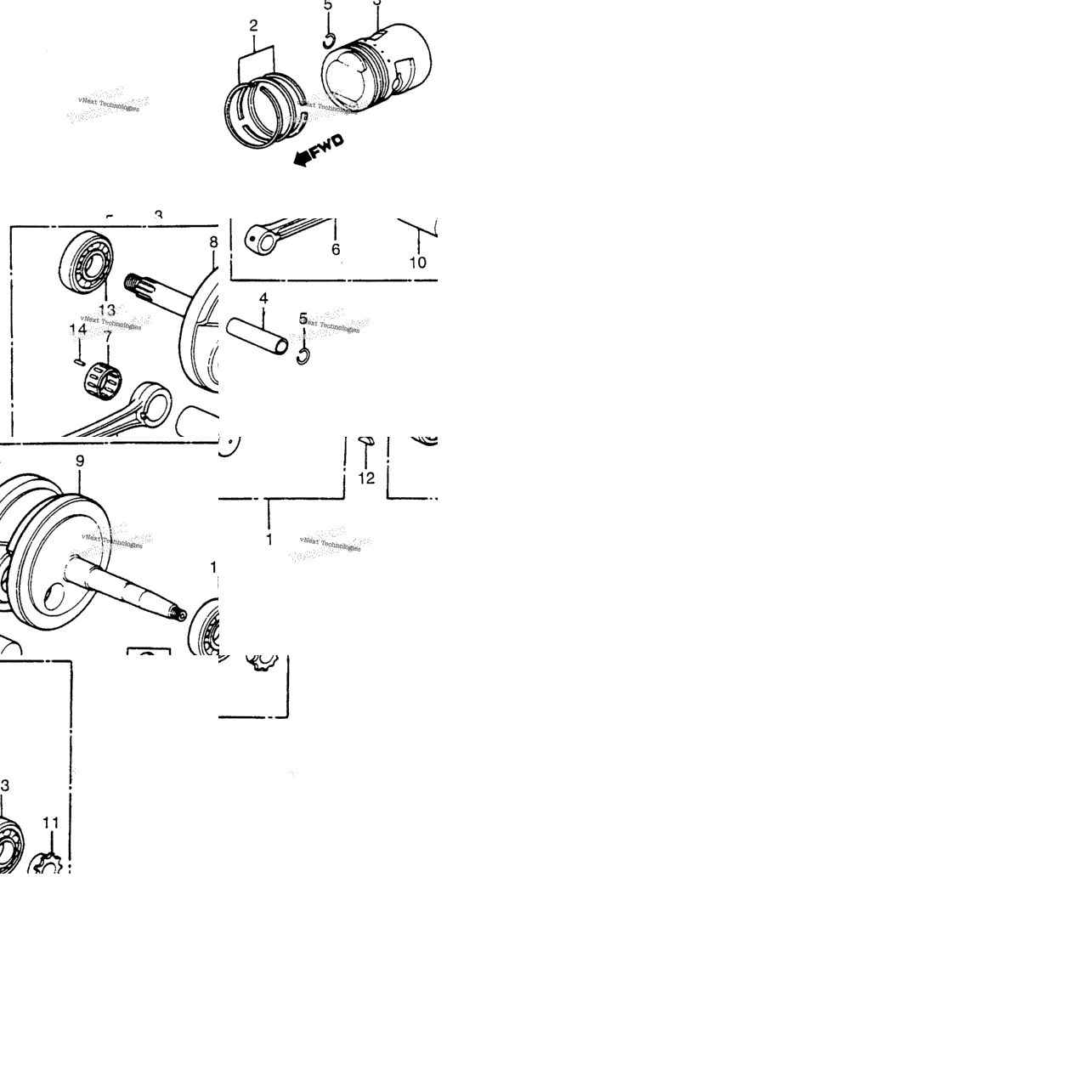Crankshaft + Piston