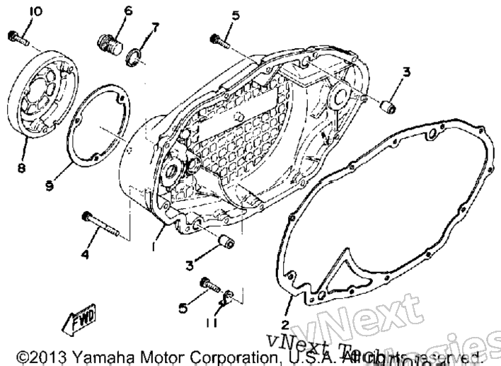Crankcase Cover (Right)