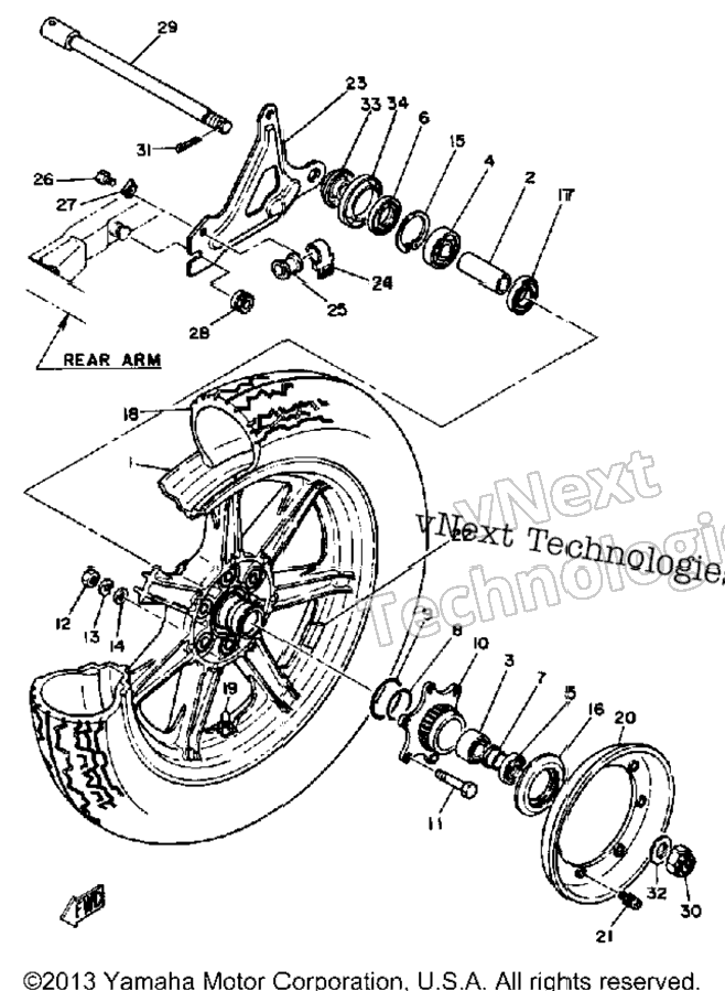 Rear Wheel