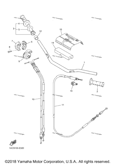 Steering Handle Cable