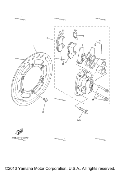 Front Brake Caliper