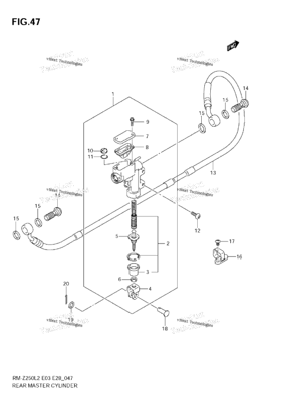 Rear Master Cylinder