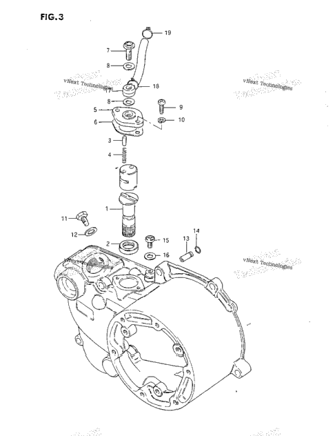 Clutch Cover-Oil Pump