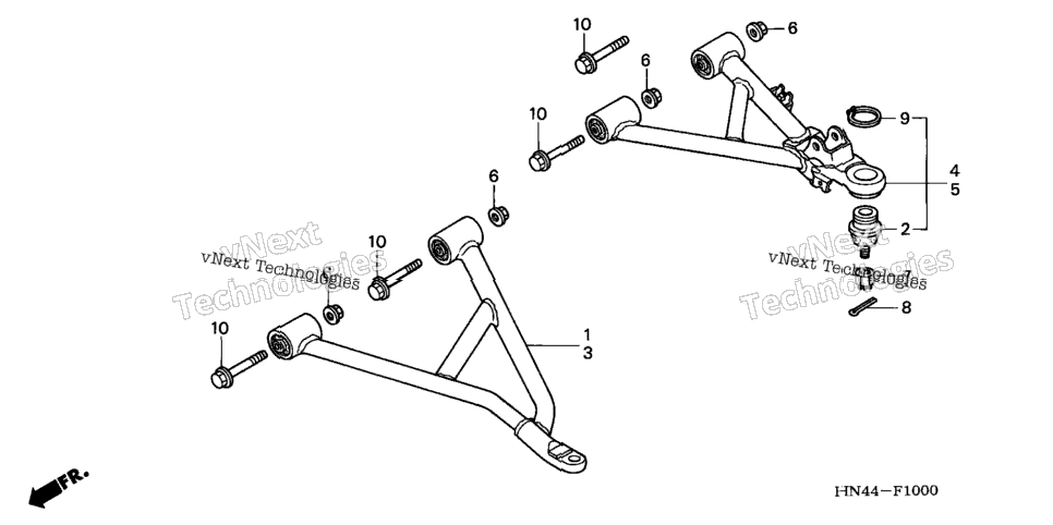 Front Arm (Trx350tm/Te)
