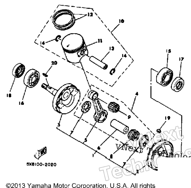 Crankshaft-Piston