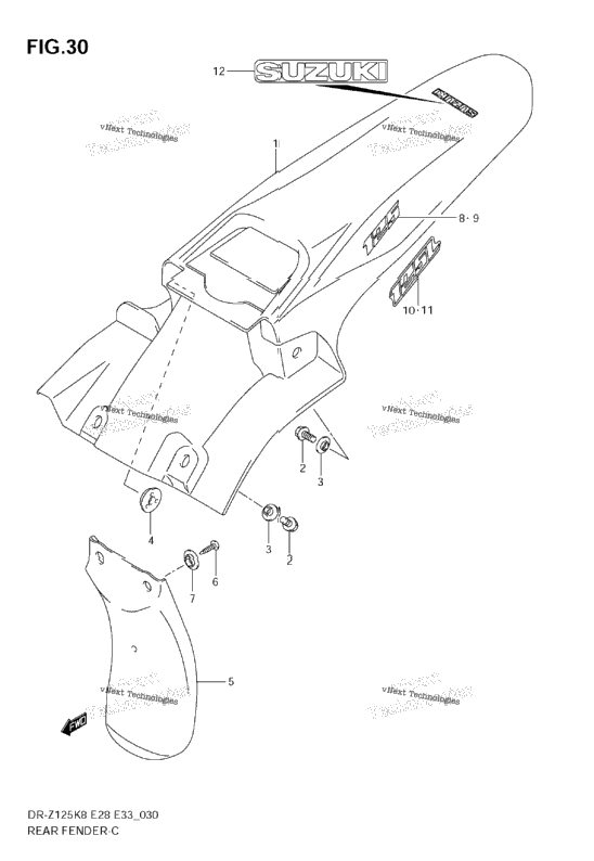 Rear Fender