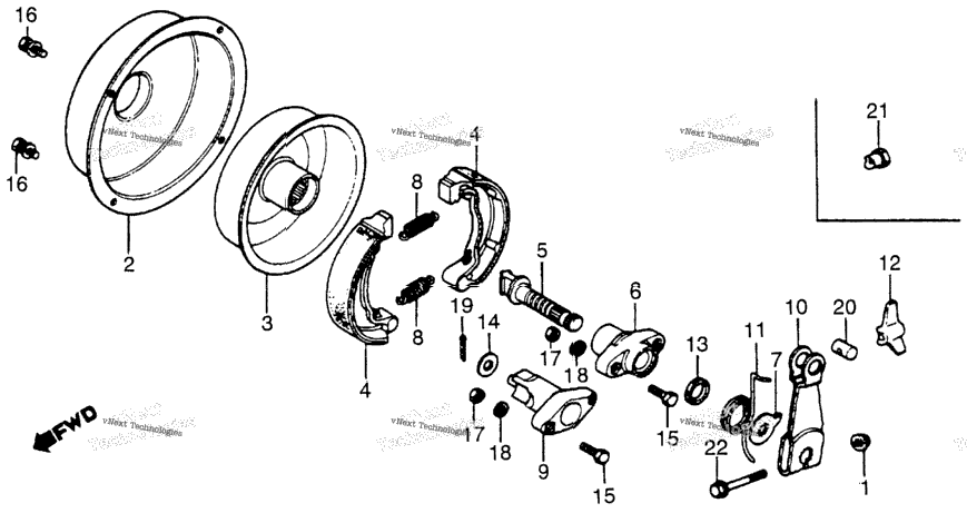 Rear Brake Drum