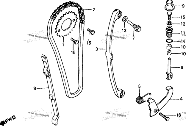 Cam Chain + Tensioner