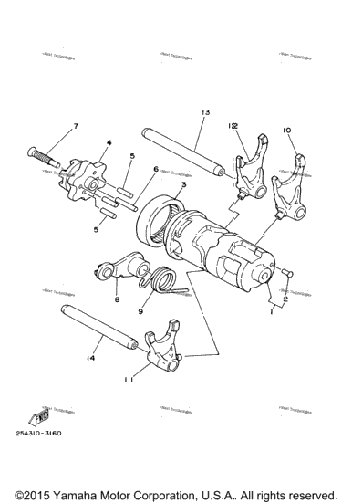 Shift Cam Fork