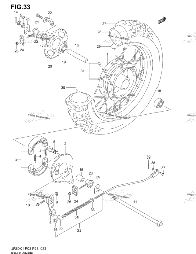Rear Wheel