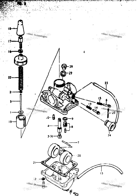 Carburetor (Rm50c)