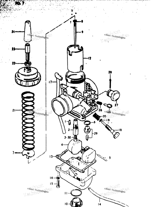 Carburetor (Rm50n