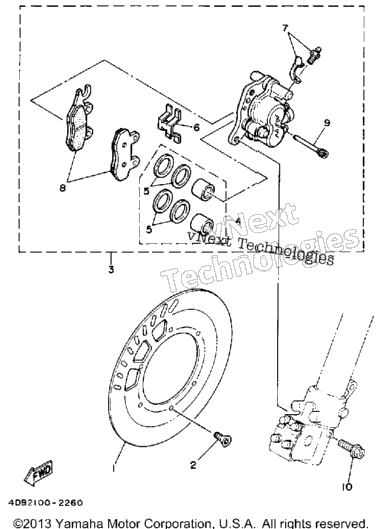 Front Brake Caliper