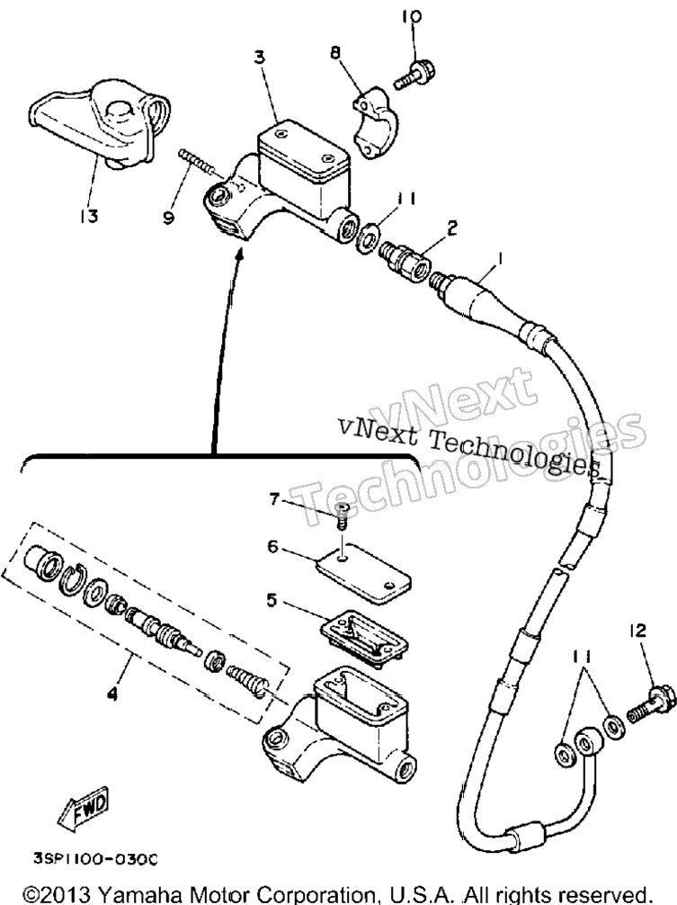 Front Master Cylinder