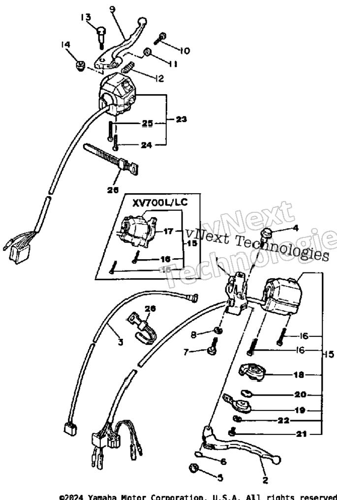 Handle Switch Lever