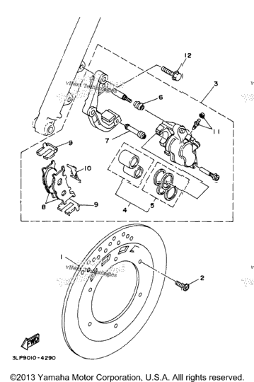 Front Brake Caliper