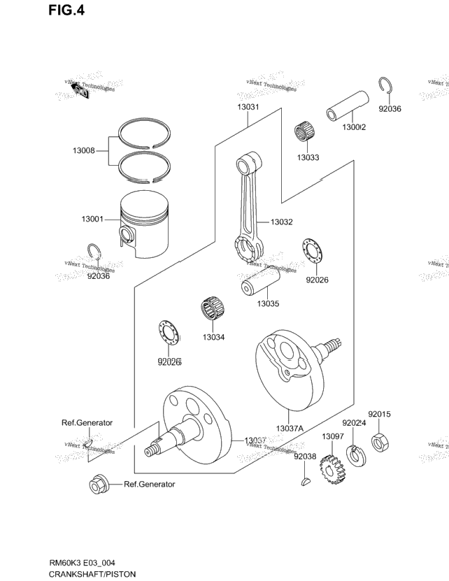 Crankshaft/Piston