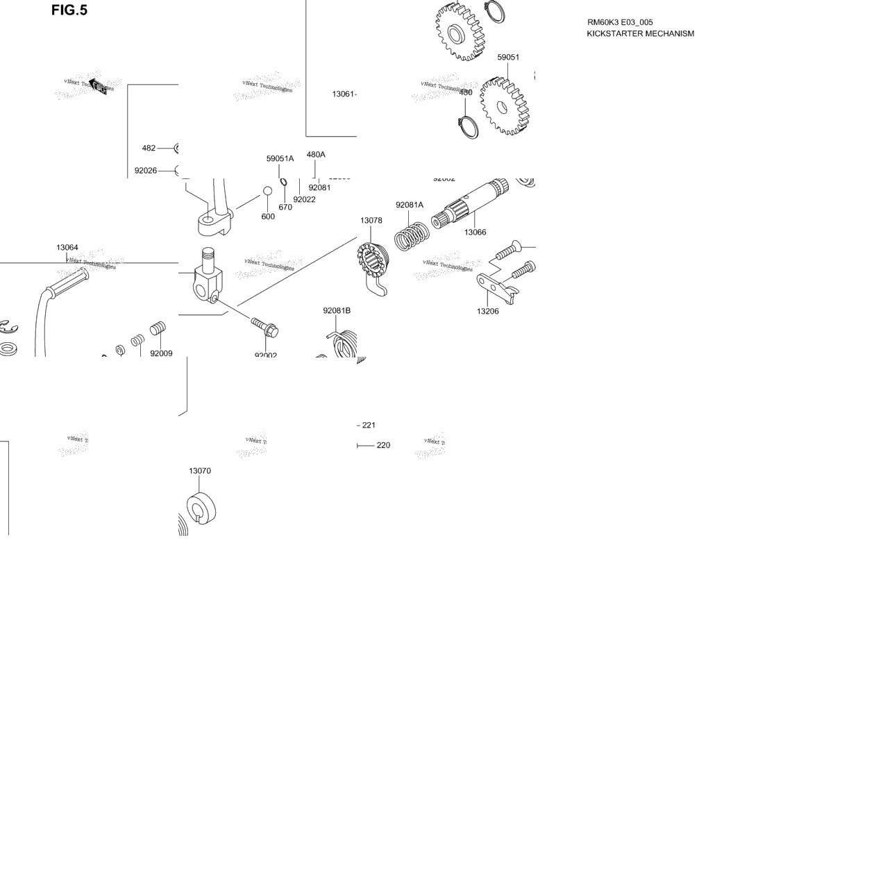 Kickstarter Mechanism