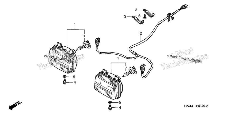 Headlight (Trx350fm/Fe)