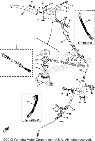 Master Cylinder Brake Hose