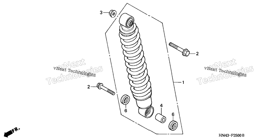 Rear Shock Absorber