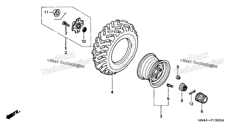 Rear Wheel