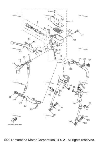 Front Master Cylinder
