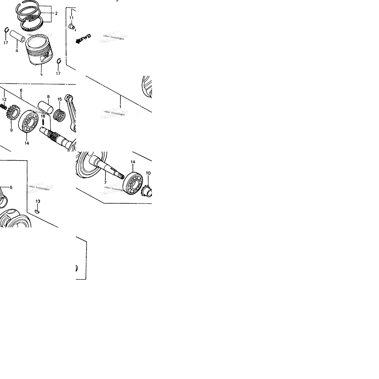 Crankshaft + Piston