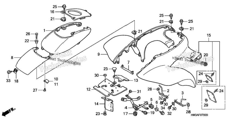 Front Fender (Trx300ex'01-'06)