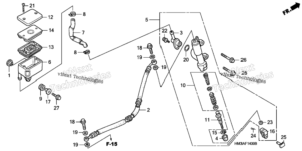 Rear Brake Master Cylinder