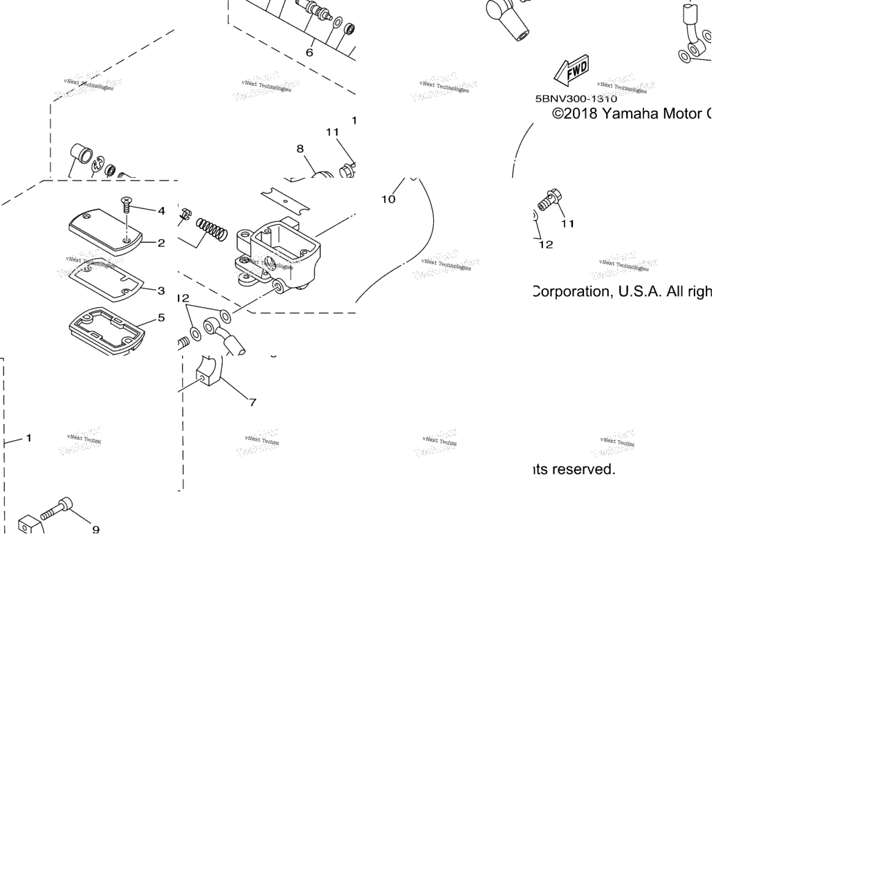 Front Master Cylinder