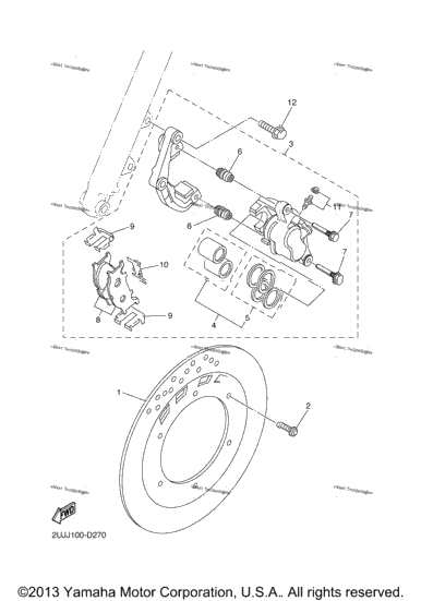 Front Brake Caliper