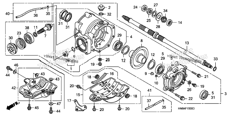 Rear Final Gear