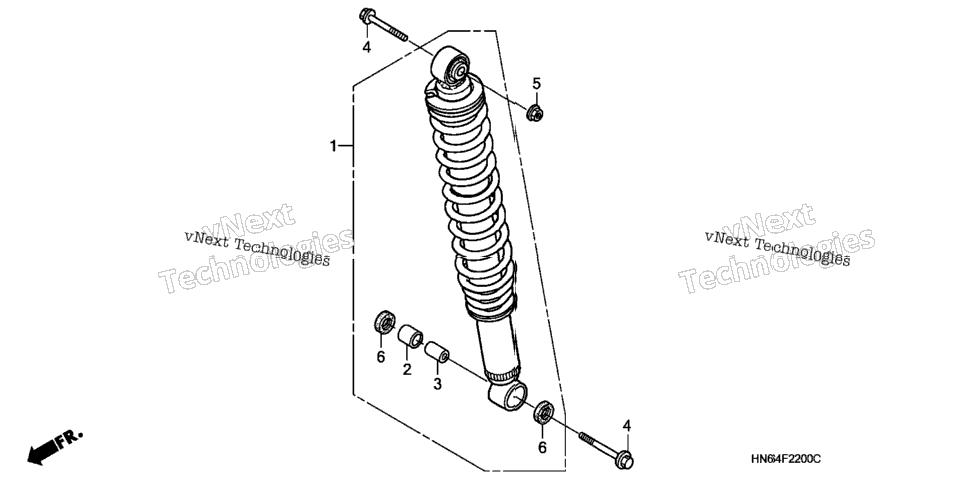 Rear Shock Absorber