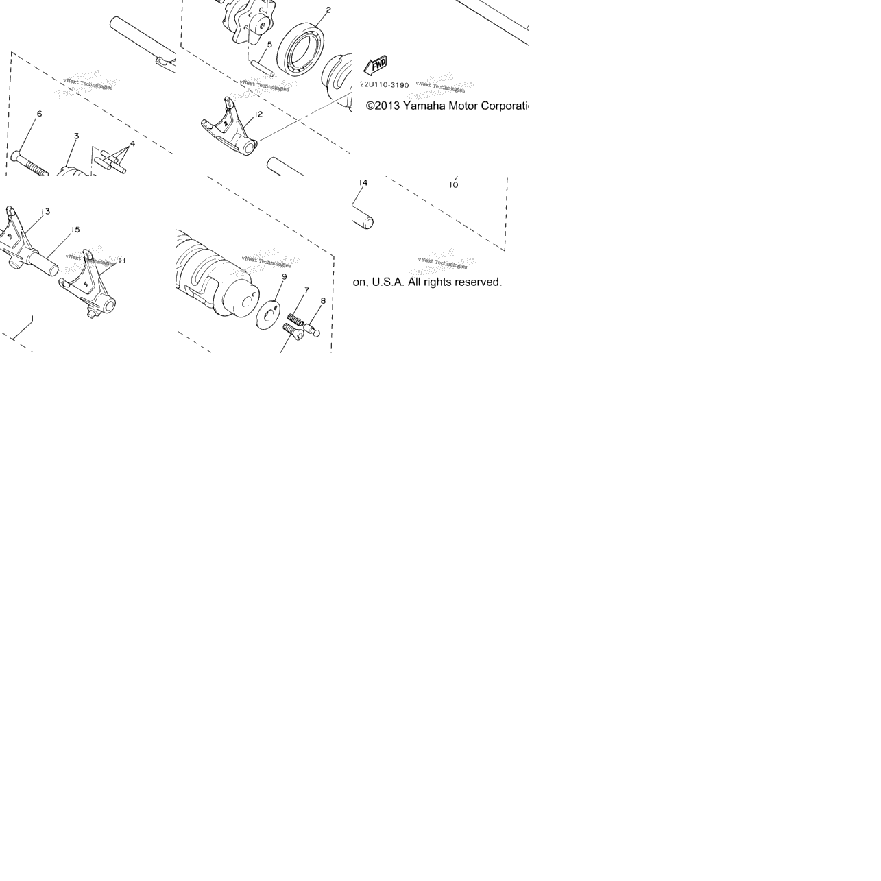 Shift Cam Shift Fork
