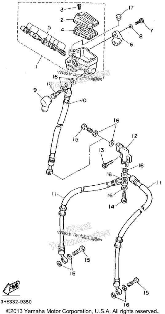 Front Master Cylinder